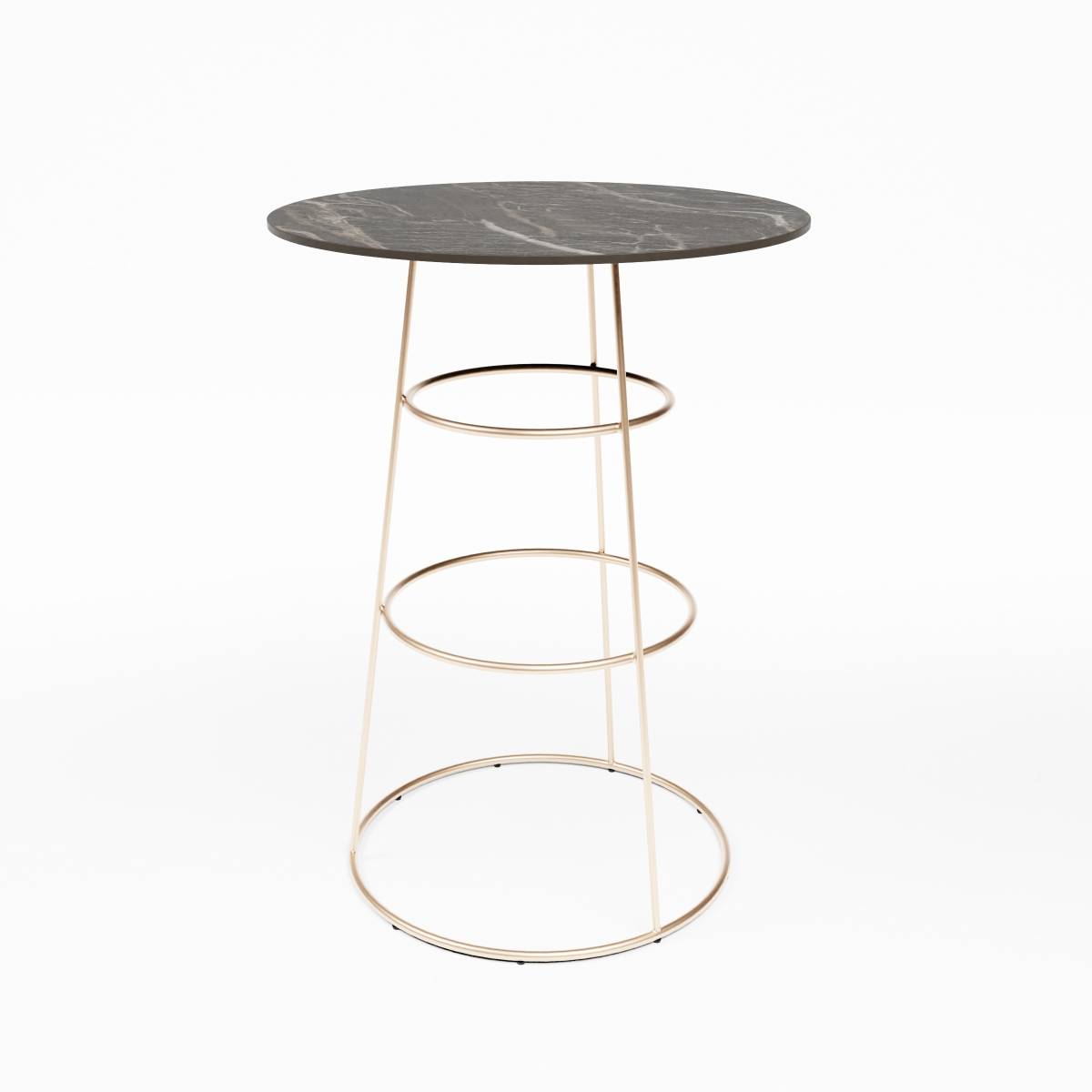 Tables hautes mange-debout lumineux à louer Hauts-de-Seine