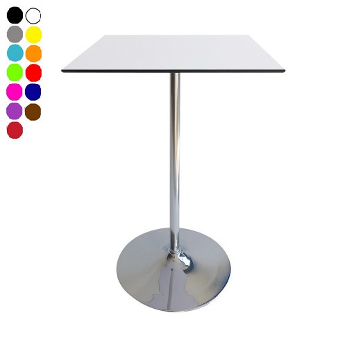 Tables hautes mange-debout lumineux à louer Hauts-de-Seine