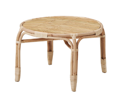 Location de Table basse en Rotin pour séminaire à Paris 75