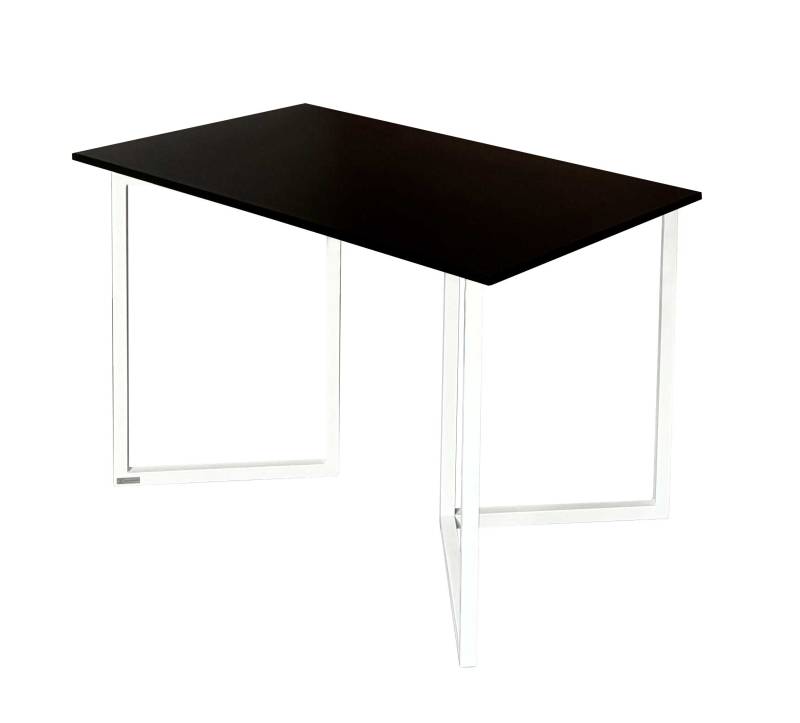 Louer des tables Tribo blanches avec plateaux noirs à Paris