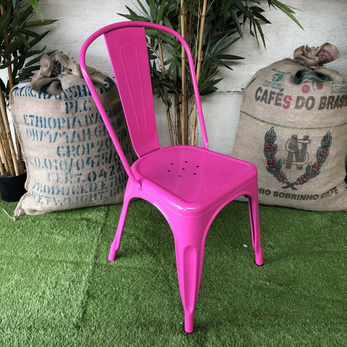 Location de chaise Tolix Rose Fushia