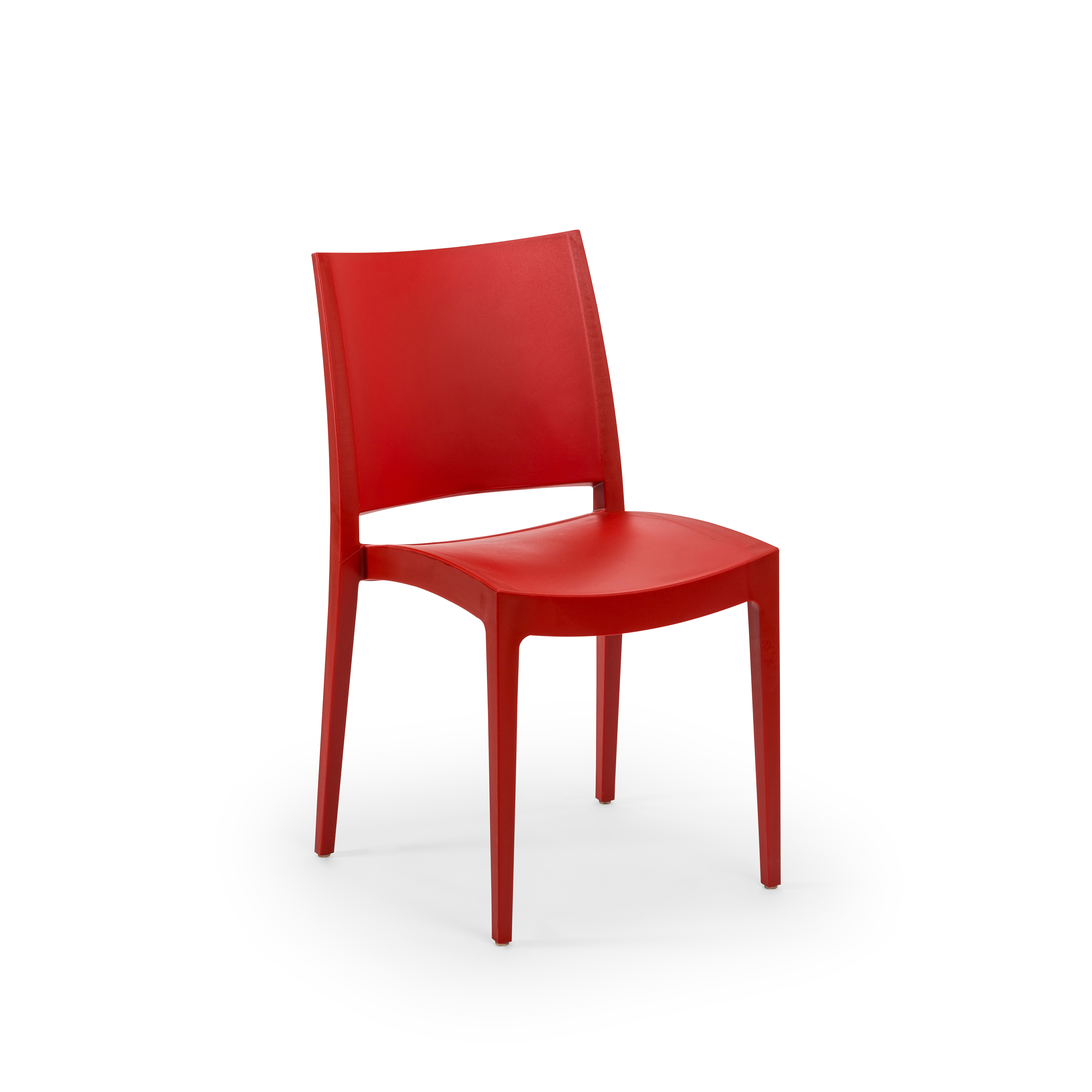 Location de chaise en plastique rouge soirée à Paris 75
