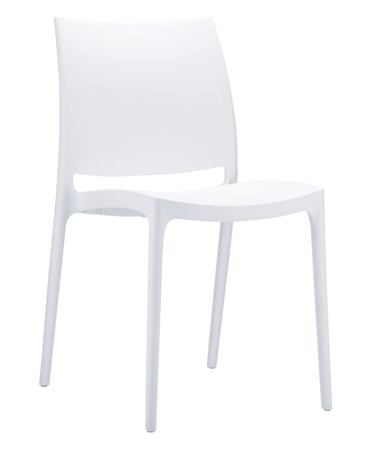 Location de chaise Trix blanche en Ile de France