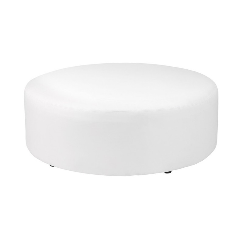 Location de pouf rond XL blanc à Paris