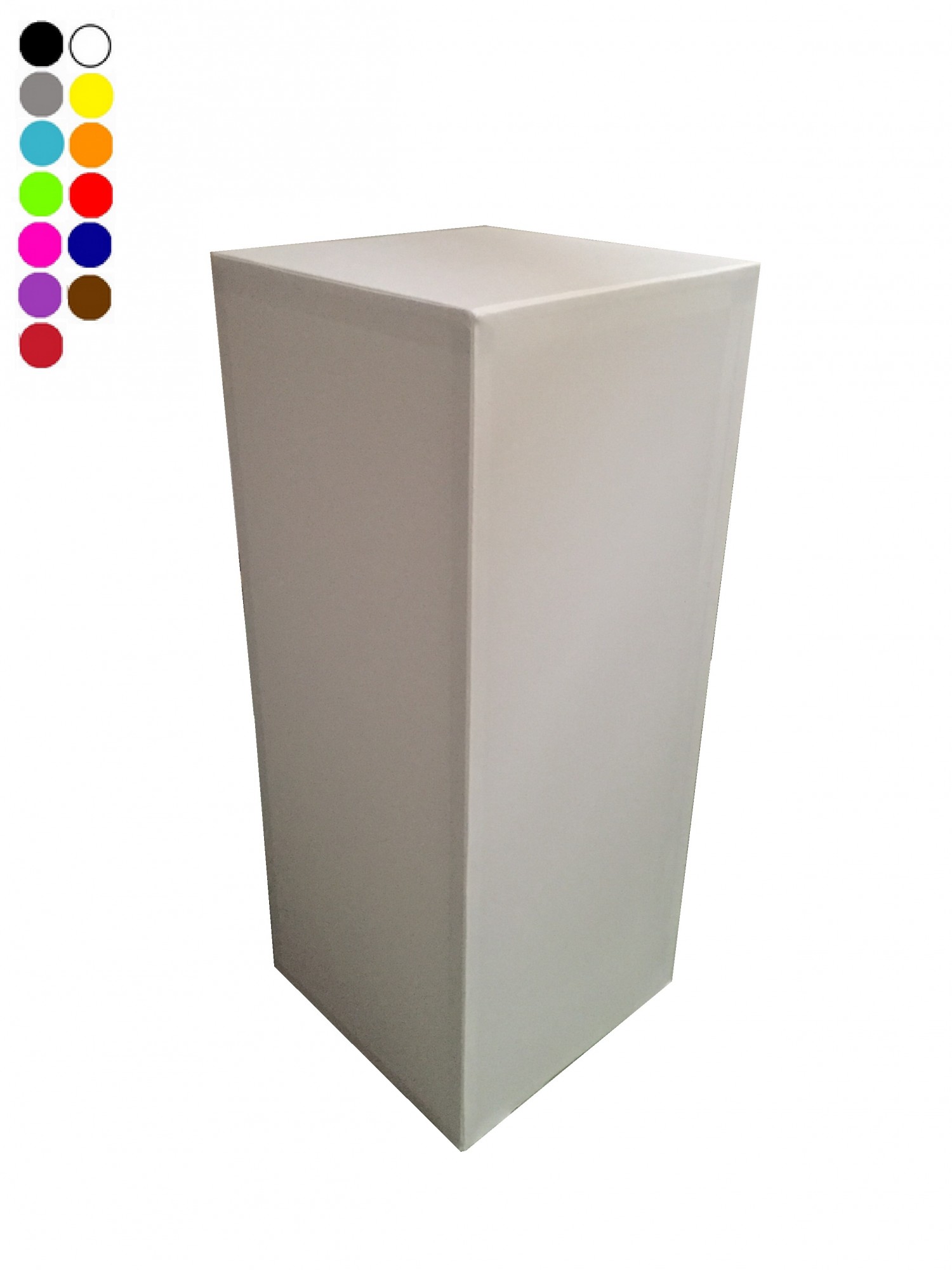 Location de stèle lycra blanc d'exposition à Paris