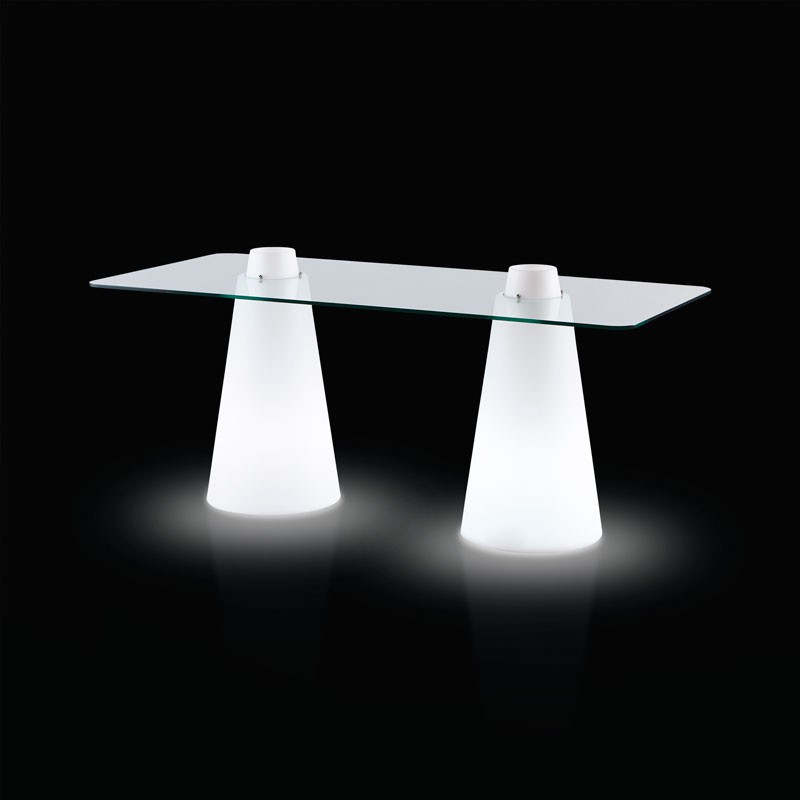 Location table haute PEAK lumineuse à Paris