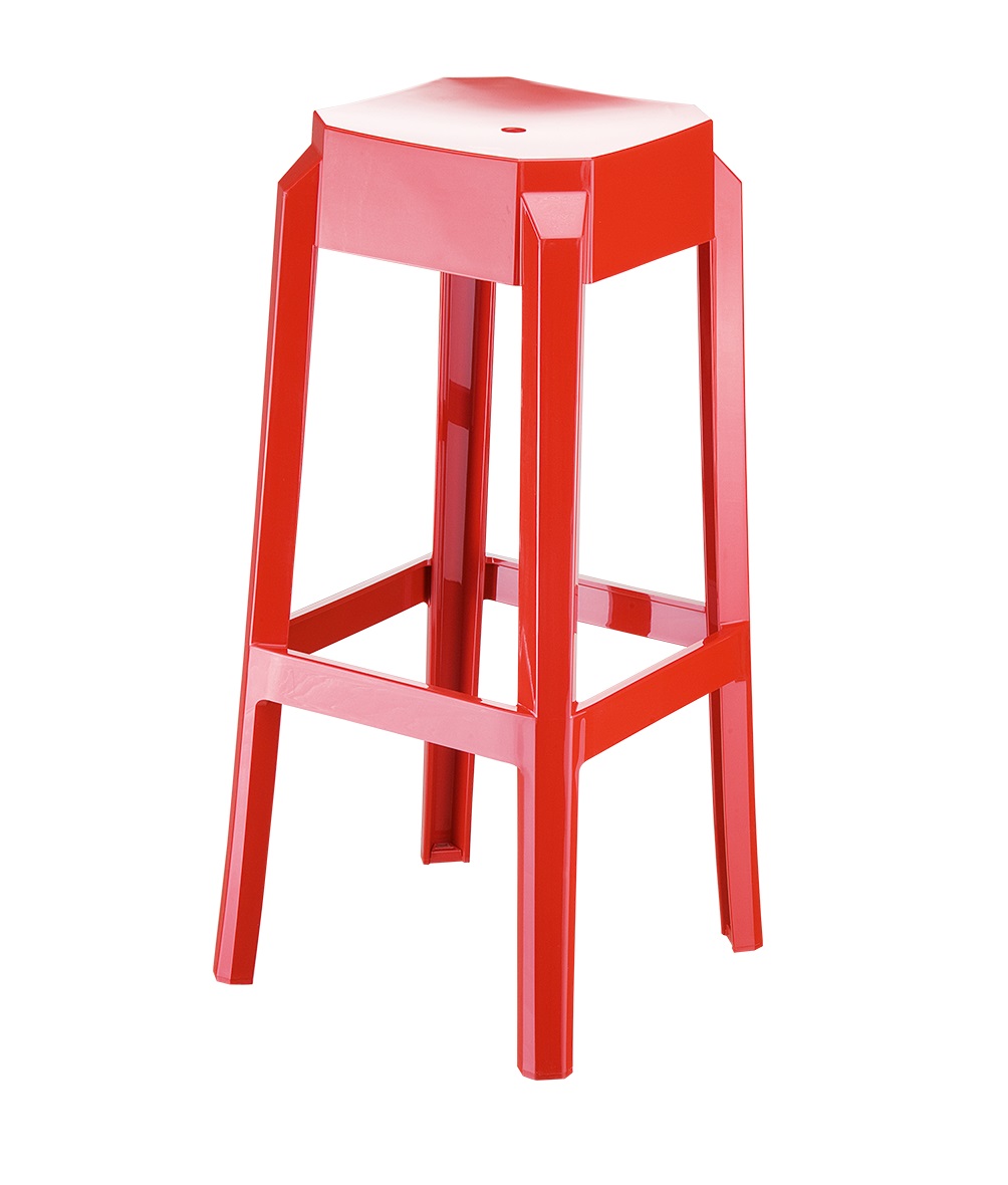 Location de tabouret Fox rouge à Paris