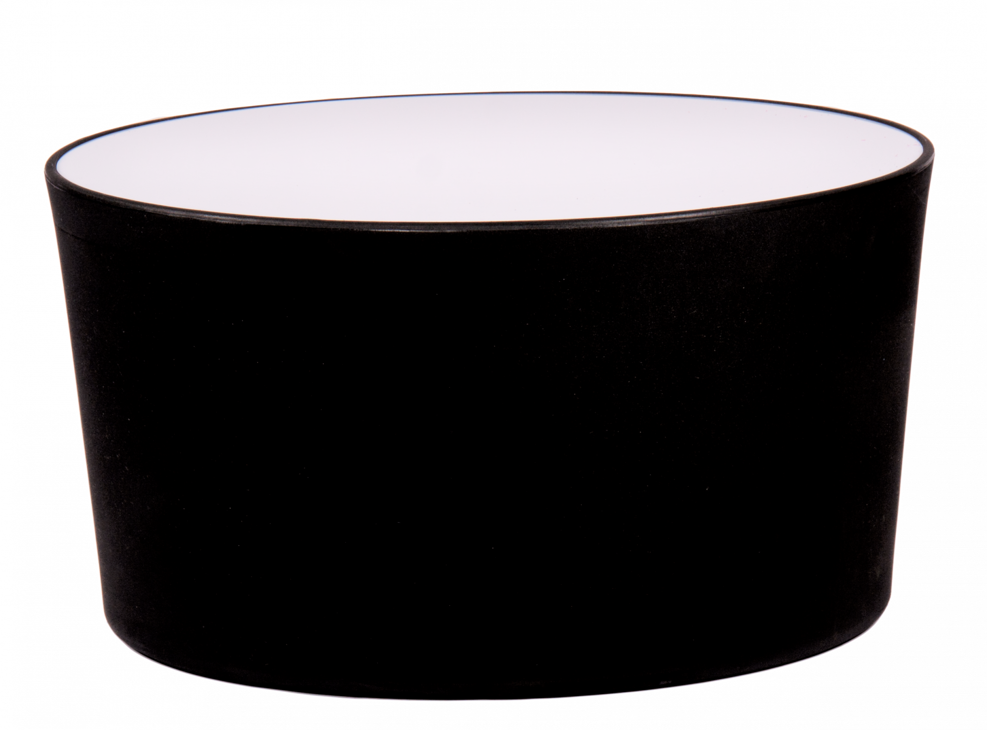 Location de table basse Conic ronde noire à Paris