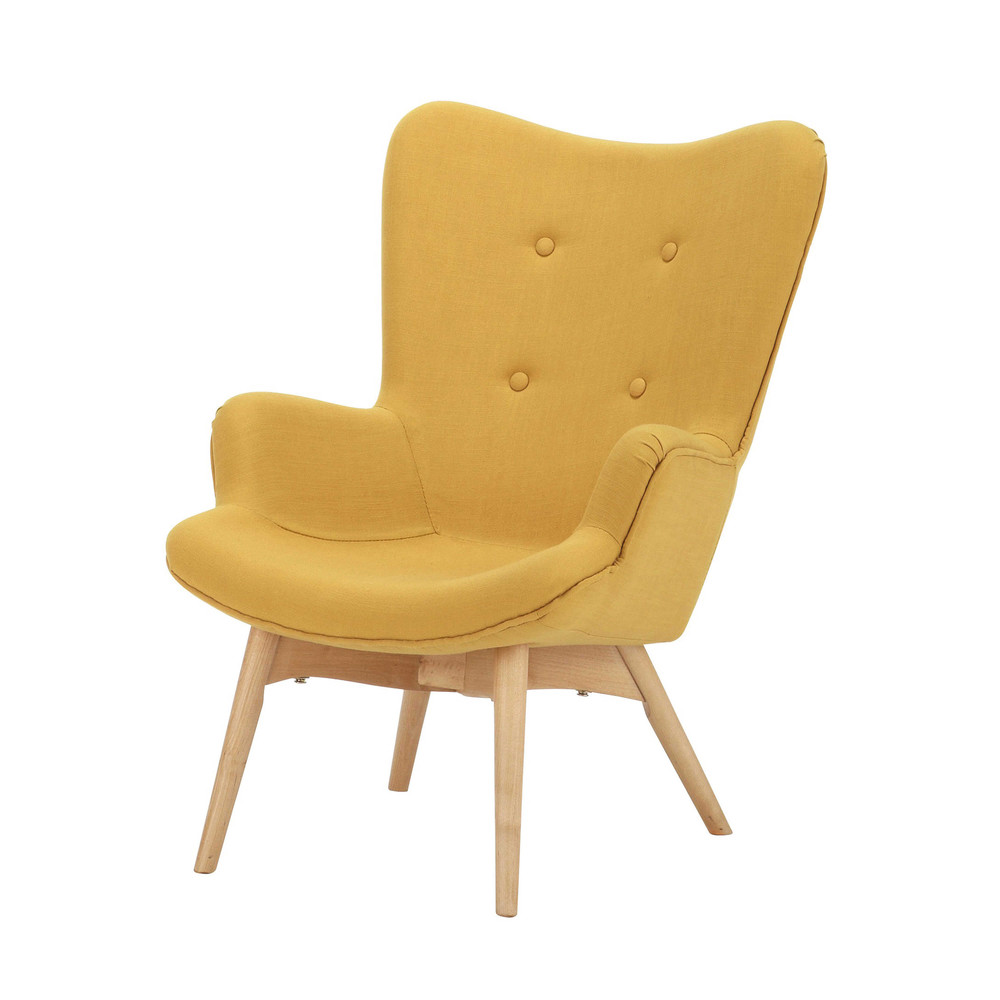Location de fauteuil Copenhague Jaune en Ile de France