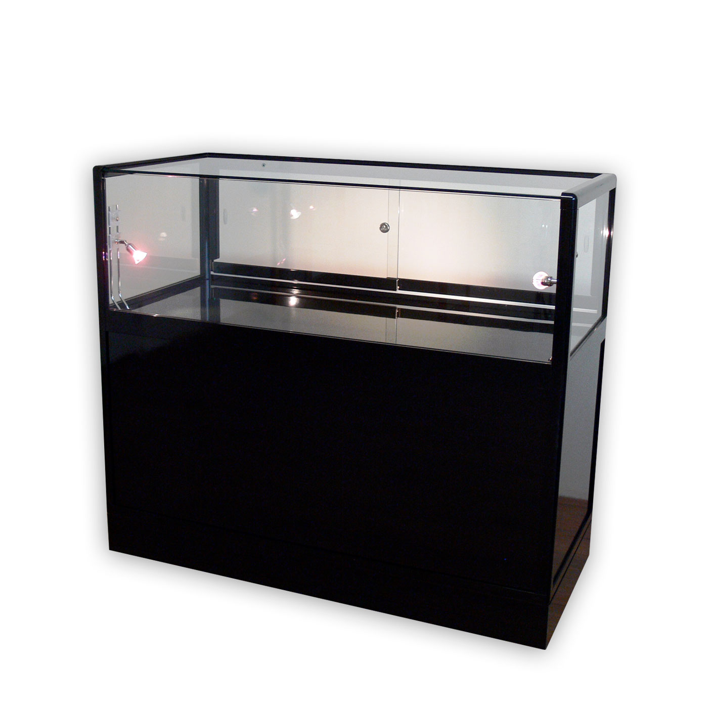 Location comptoir vitrine bas pour parc des expositions à Paris 75