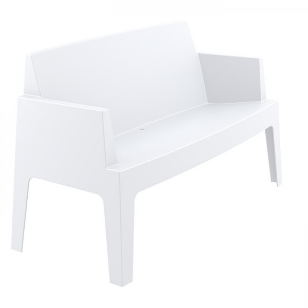 Location de canapé de jardin blanc en région Parisienne