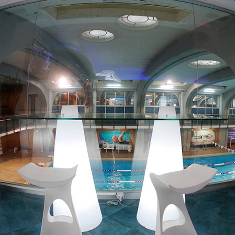 Location de Table haute PEAK lumineuse