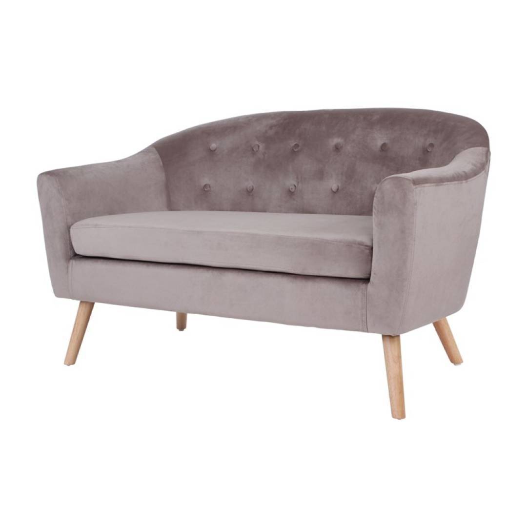 Louer un canapé en velours Stockholm taupe à Paris