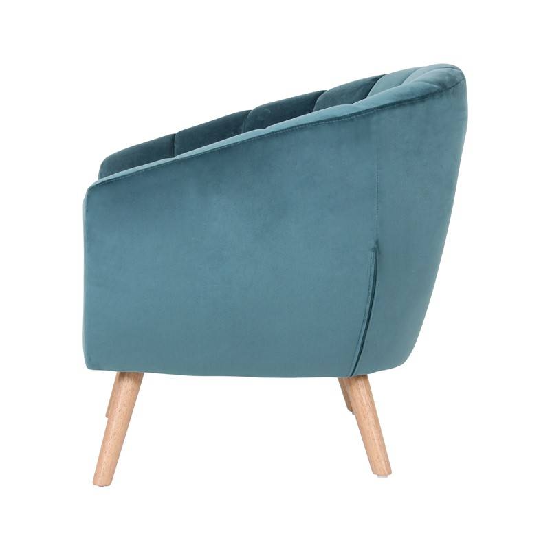 Louer un fauteuil Victoria en velours bleu à Paris pour une cérémonie