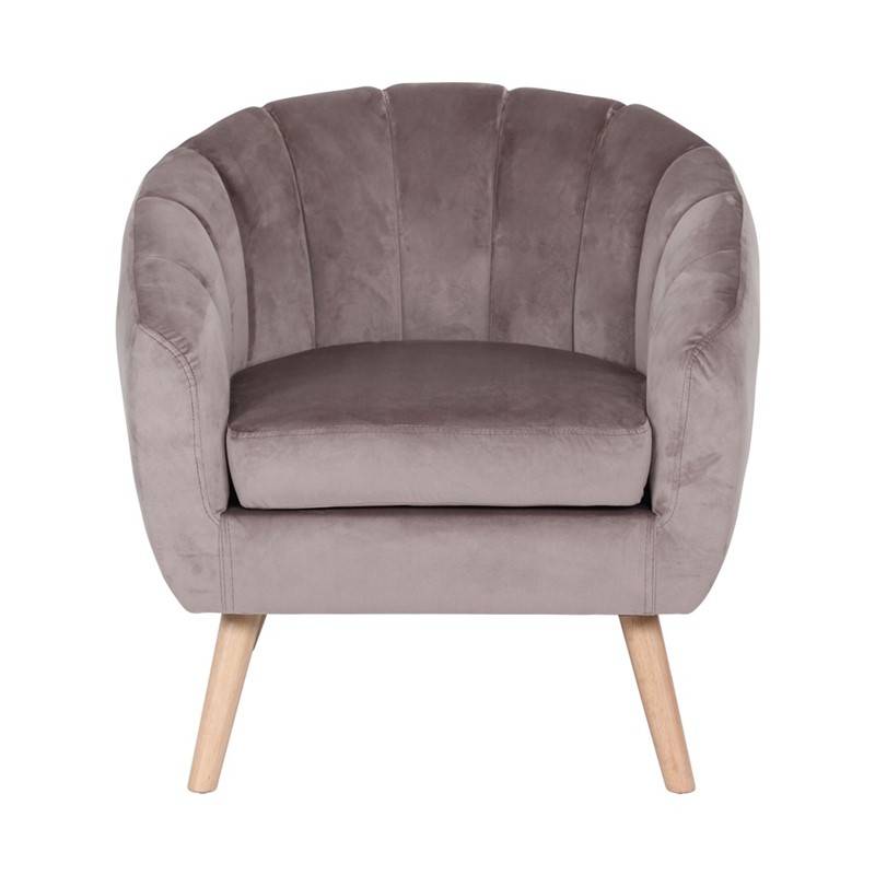 Location de fauteuils en velours taupe pour une réception en région parisienne