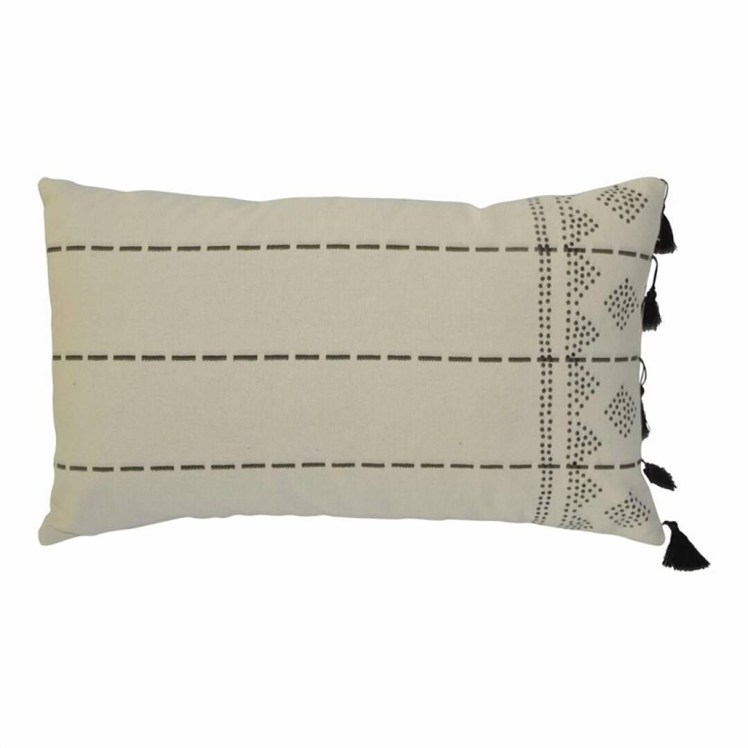Location de Coussin Ethnique Graphique 30x50cm