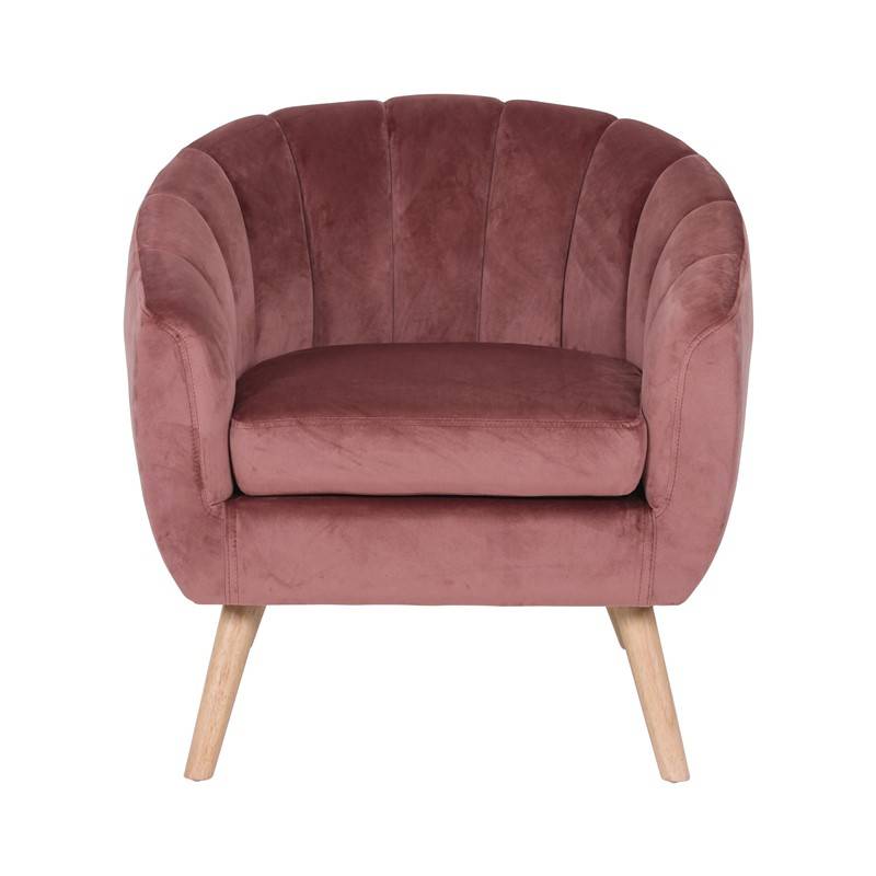 Location de fauteuils en velours rose en région parisienne
