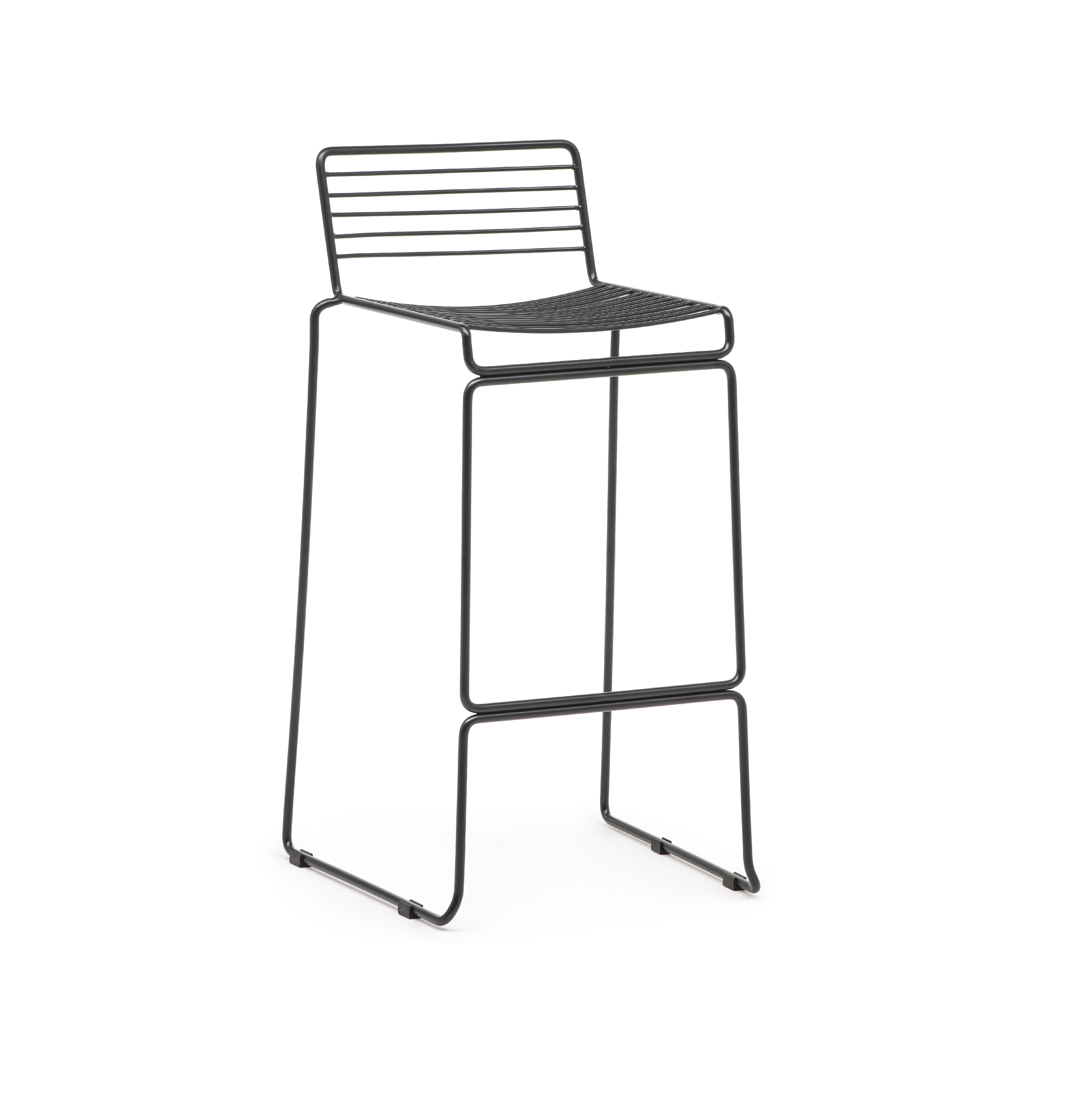 Location de Chaise Haute Steel Noire Paris Île-de-France