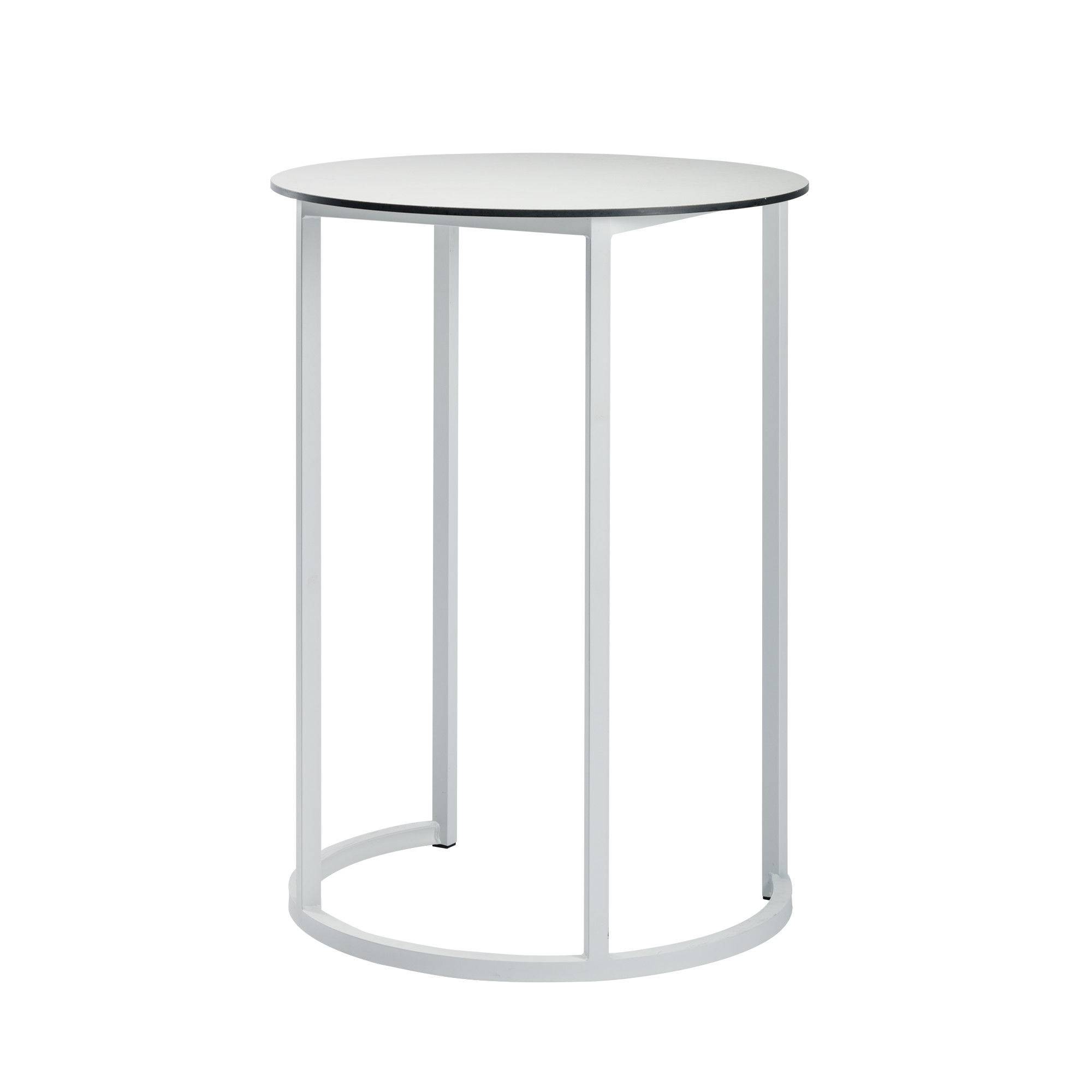 Location de Mange Debout Kubo Curve Blanc - Plateau Blanc pour cérémonie dans les Hauts-de-Seine 92