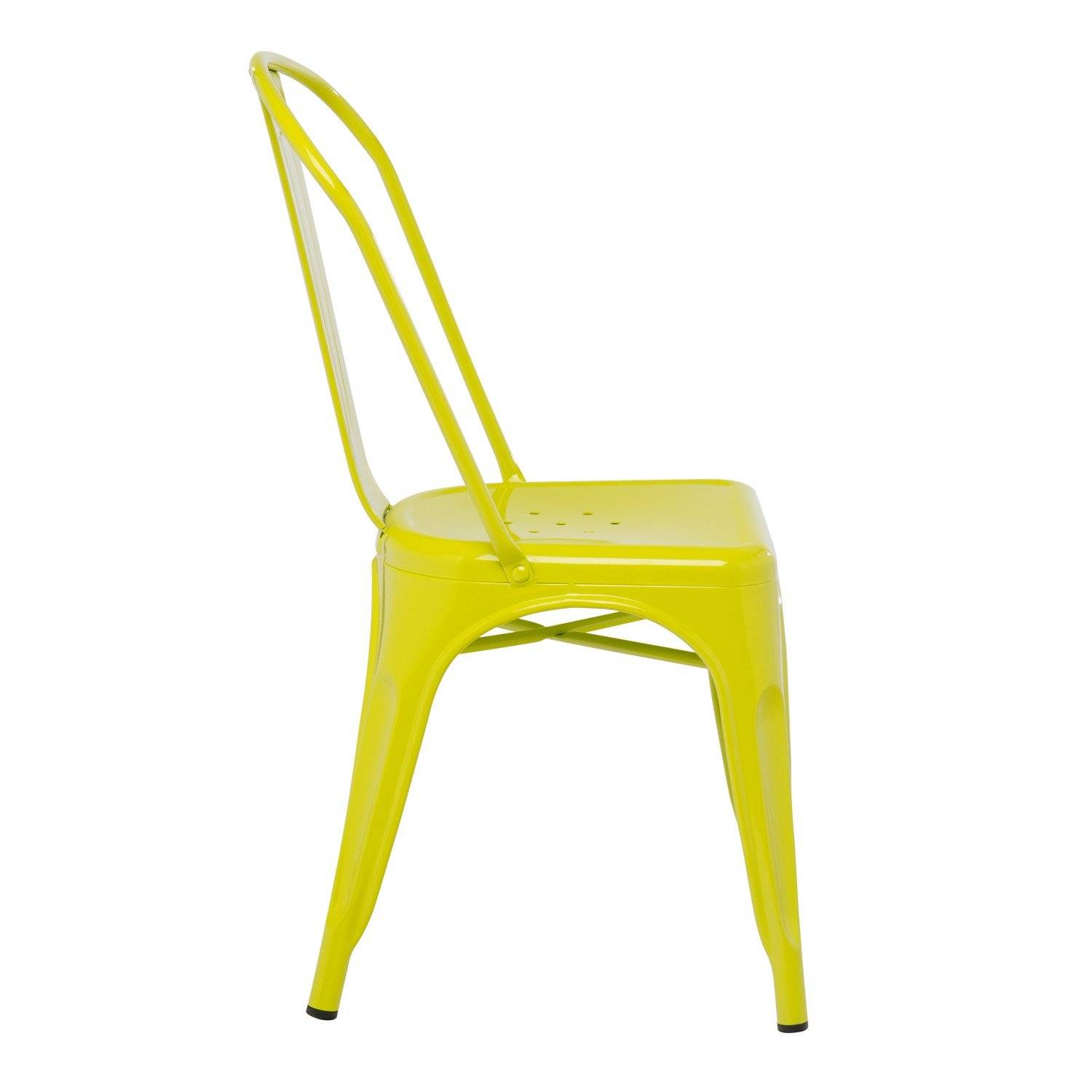 Chaises colorées en métal à louer près de Paris 75