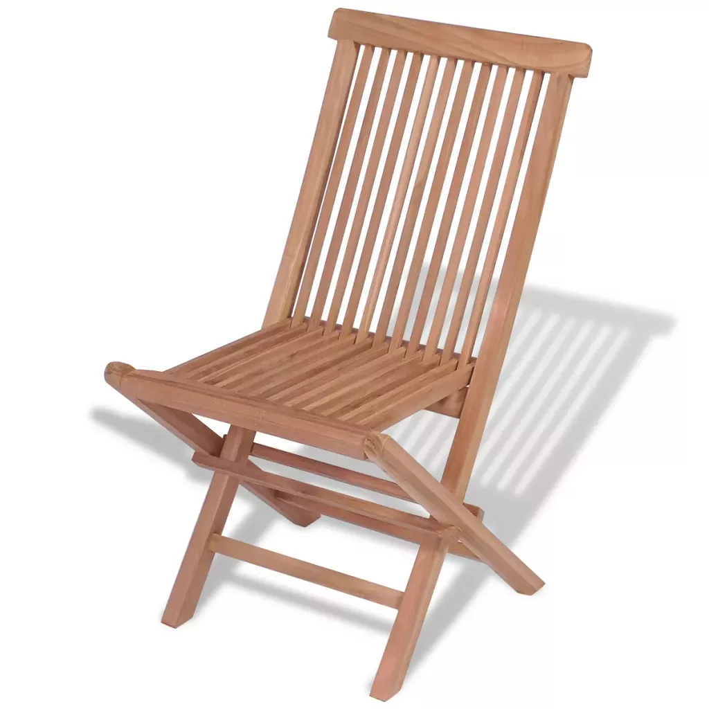 Location de chaise pliante en Bois de Teck pour vos réception en région Parisienne