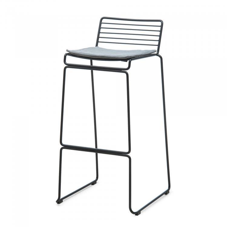 Location de Chaise Haute Steel Noire