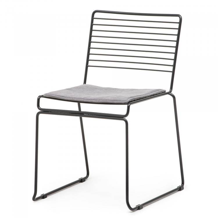 Location de Galette Grise pour Chaise Steel