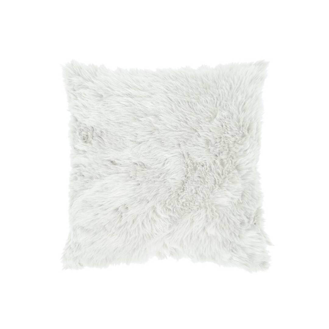 Location de Coussin Fourrure Blanc 45x45cm