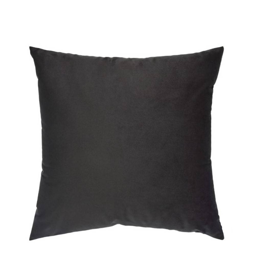 Coussin en velours noir en location à Paris