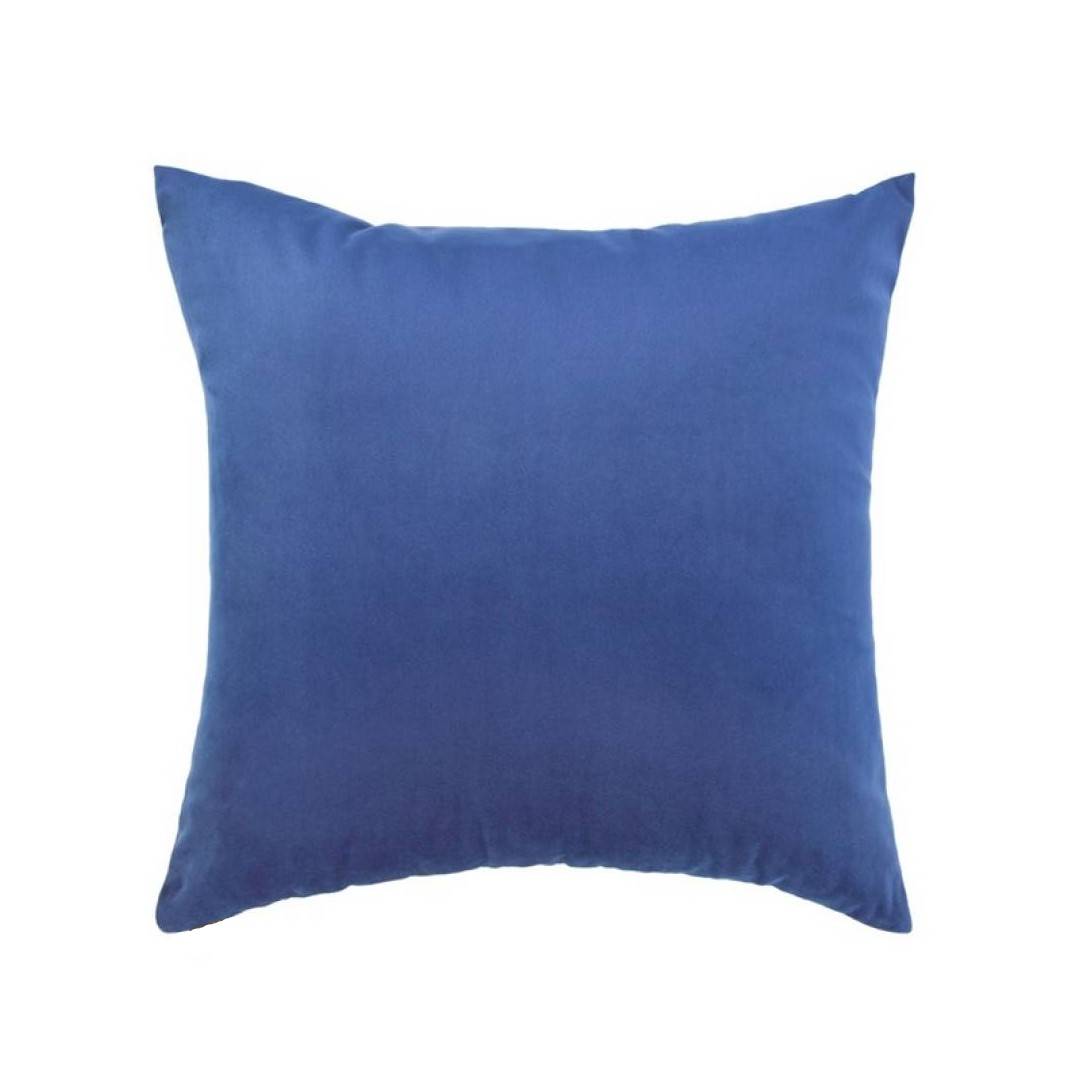 Louer des coussins en velours bleu à Paris