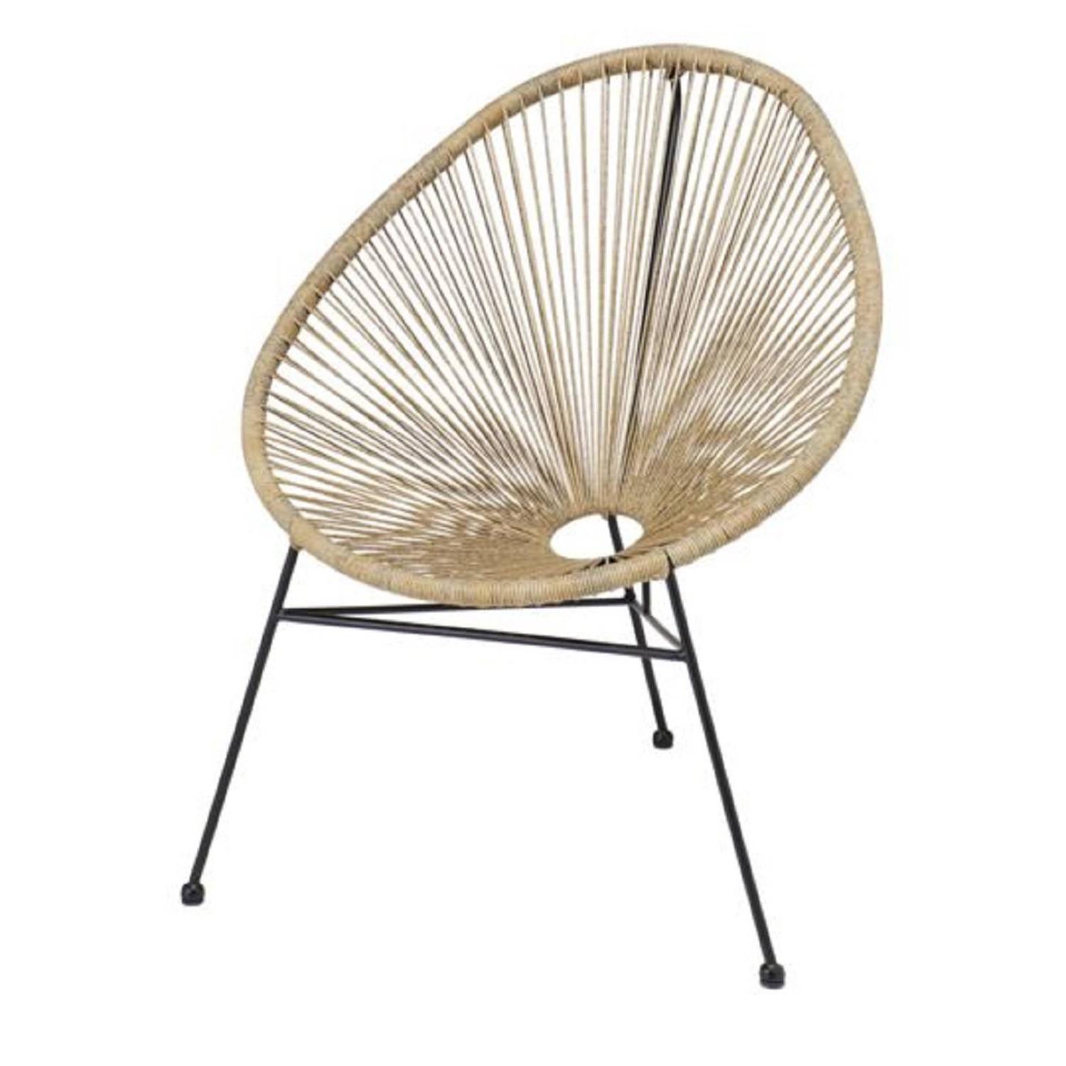 Location de Fauteuil Panama Naturel Rotin en région parisienne