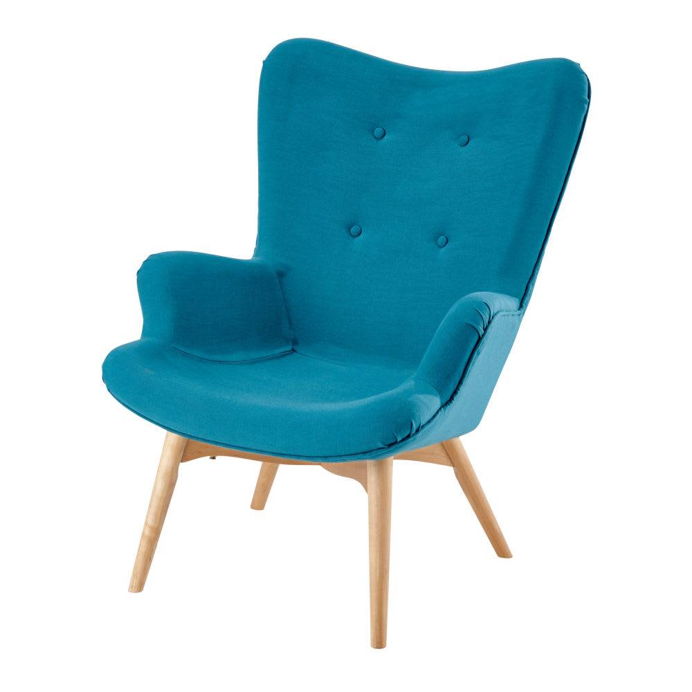 Louer des fauteuils Copenhague bleu pétrole à Paris et villes voisines