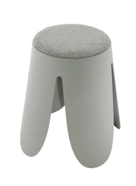 Location de pouf vert céladon assise bouclette dans le 91