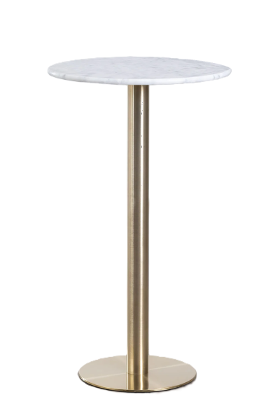 Location de mange debout en marbre blanc à Paris