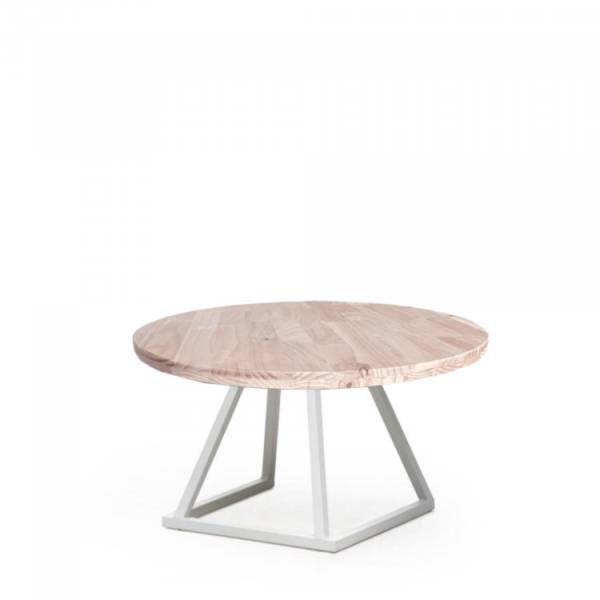 Table basse ronde à louer pour évènement durable à Paris