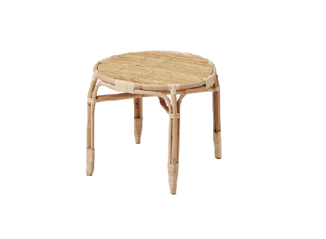 Location de table basse en rotin à Paris