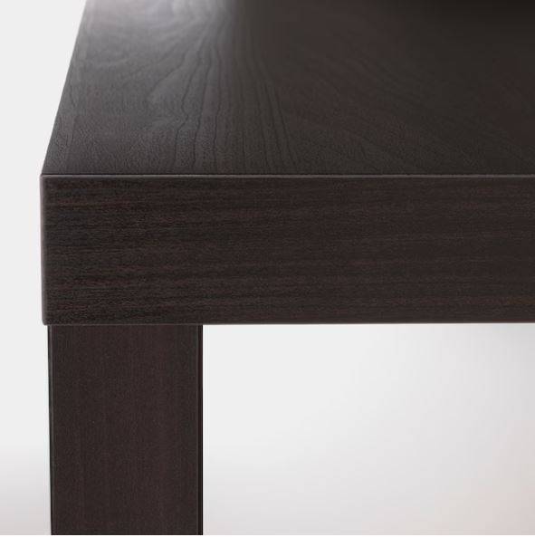 Location de table basse noire brun