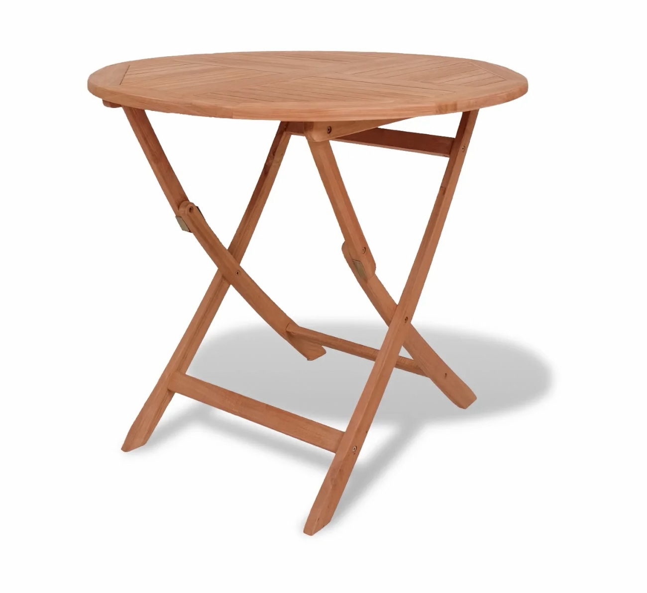 Location de table guéridon en bois de Teck en région Parisienne