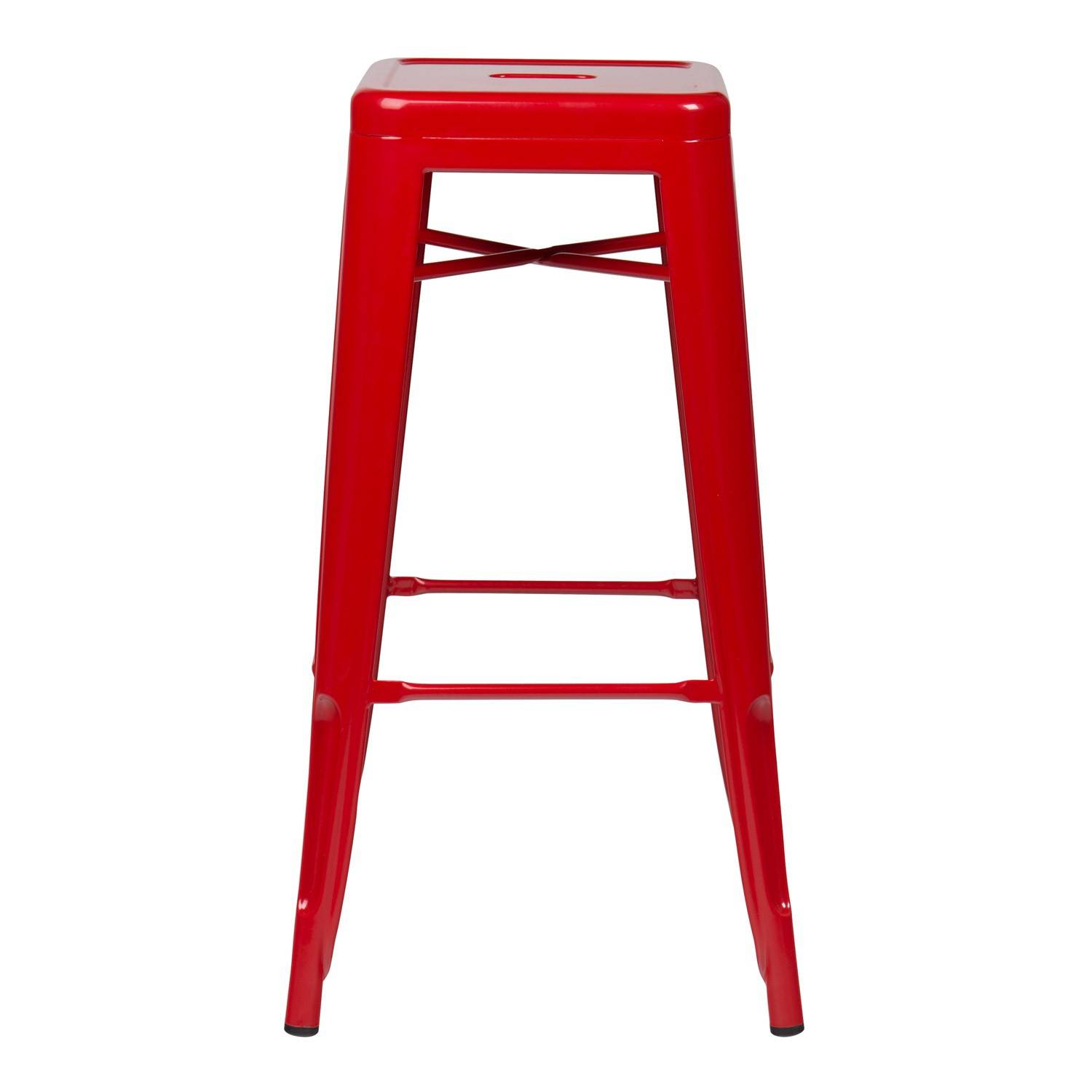 Louer des tabourets Tolix rouges à Paris