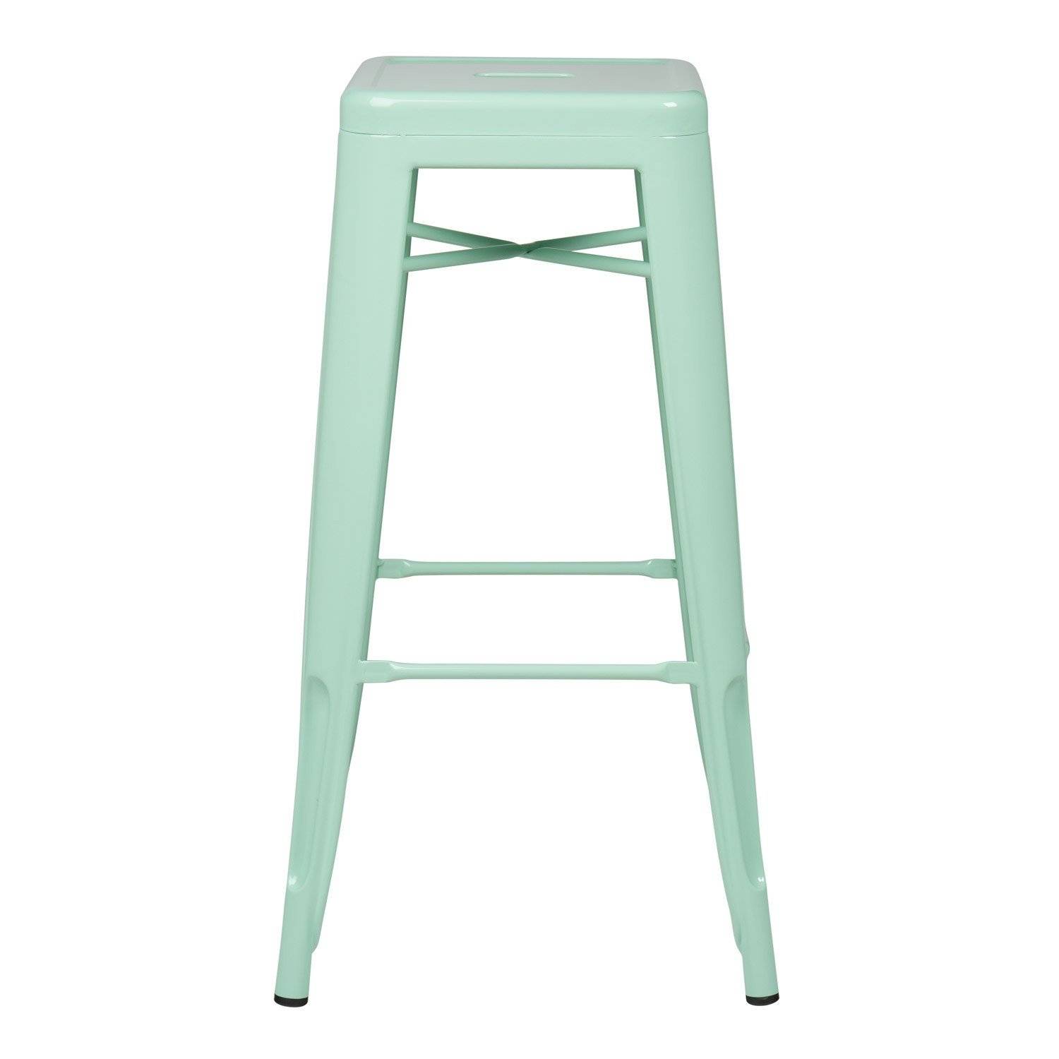 Tabouret Tolix vert menthe à louer à Paris