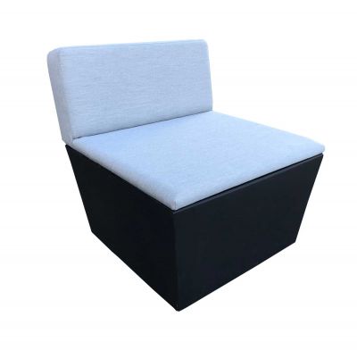 Location de Canapé CONIC Gris/Noir