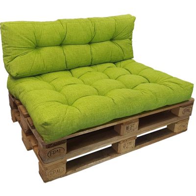 Louer Canapé palette vert pour manifestation sportive dans les Yvelines 78