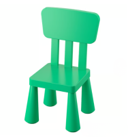 Location chaise enfant verte pour évènement en Ile de France