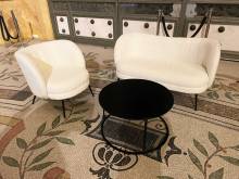 Location de table basse Noire pour soirée à Paris 75