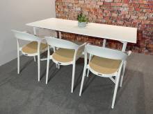 Location de Chaise ROMA blanche pour réunion d'entreprise en île de France