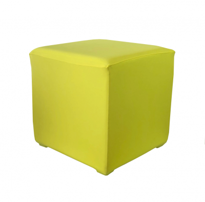 Location de Pouf houssé Jaune