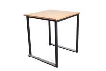 Louer table Kubo noire avec plateau en bambou dans le 92