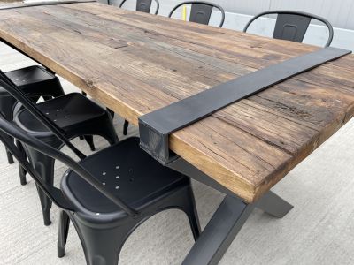 Location de Table Viking Bois Massif 220 cm