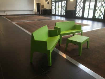 Location de table basse verte mexico à Paris