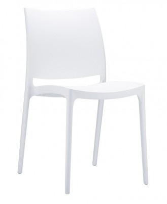 Location de chaise Trix blanche en Ile de France
